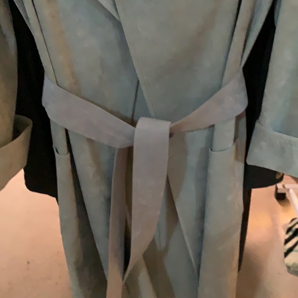 Brodkin vintage ultra suede trench coat - Picture 3 of 5